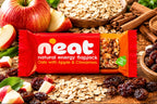 N'eat Natural Energy Oats with Apple & Cinnamon "Flapjacks" (16x50g)