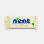 A single wrapped N'eat Natural Energy fruit bar Blueberries & Chia Seeds'.
