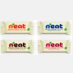 Individually wrapped N'eat Natural Energy fruit bars - all 4 flavours