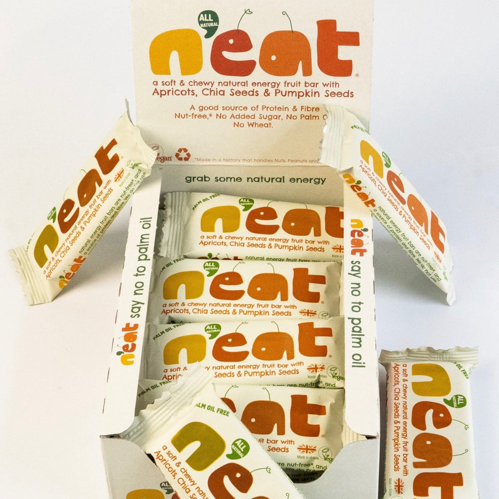 
                  
                    N'eat Apricots, Chia Seeds & Pumpkin Seeds Natural Energy Bars (16x45g)
                  
                