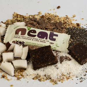 
                  
                    N'eat Cacao, Coconuts & Chia Seeds Natural Energy Bars (16x45g)
                  
                